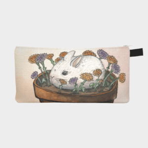 Pot Bunny Pencil Case